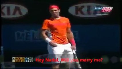 Nadal vs Steffi Graff Video