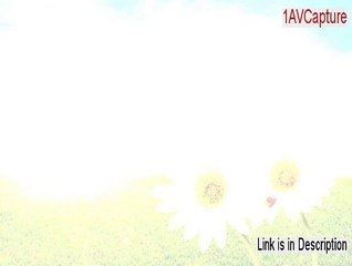 1AVCapture Crack (Download Now)