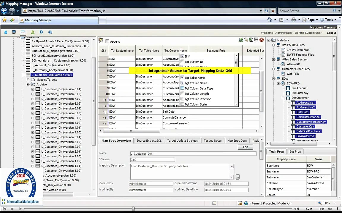 Analytix Data Services - Mapping Manager  3min Introduction