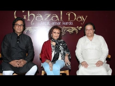 Announcement of Ghazal Day | Talat Aziz, Chitra Singh, Anup Jalota