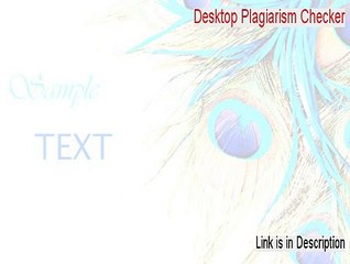Desktop Plagiarism Checker Free Download (Download Here 2015)