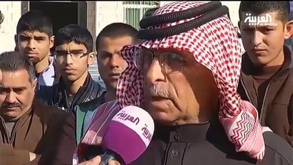 والد الكساسبة بعد حرقا حيا