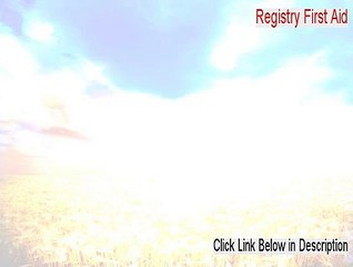 Registry First Aid Crack (Free of Risk Download)