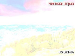 Free Invoice Template Crack (Legit Download 2015)