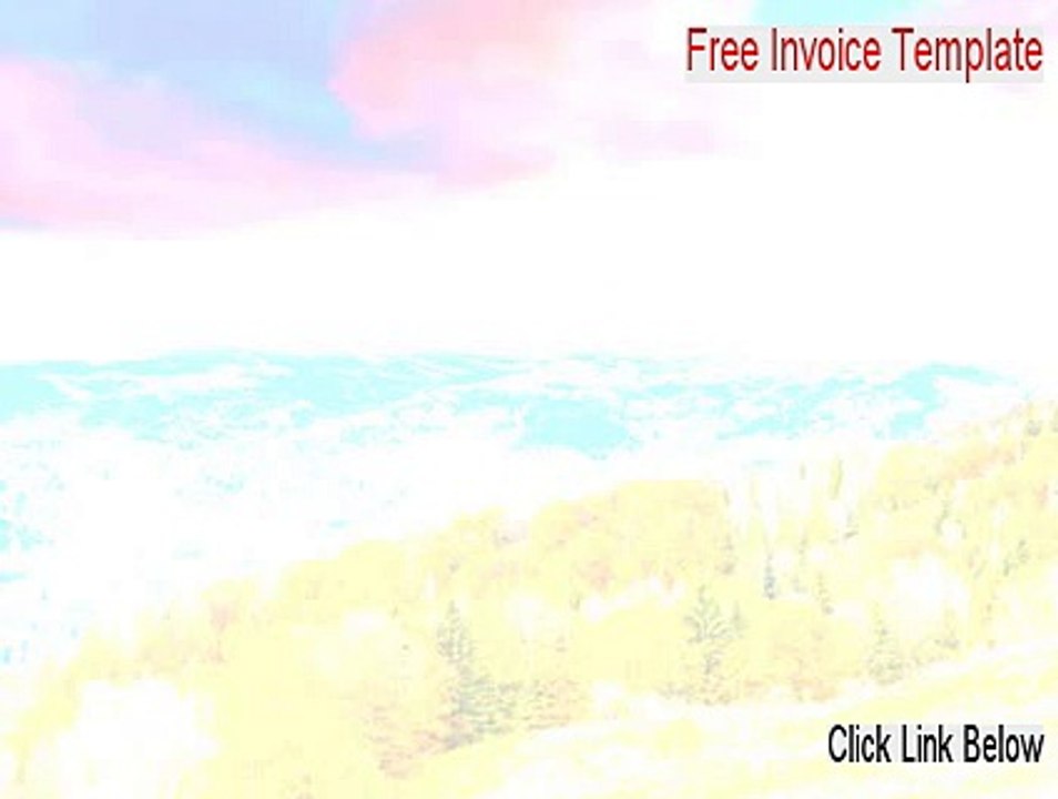Free Invoice Template Crack (Legit Download 2015)