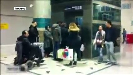 OHAA..engelli asansörü ve engelsizler