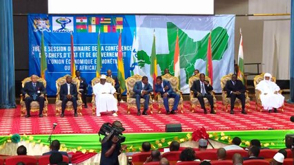 Le Président Alassane OUATERA prend part à la 18ème session ordinaire de la conférence des Chefs d’Etat et de Gouvernement de l’UEMOA à Cotonou