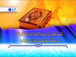 QURAN PARA 1 PART 1 WITH URDU TRANSLATION HD GRAPHICS