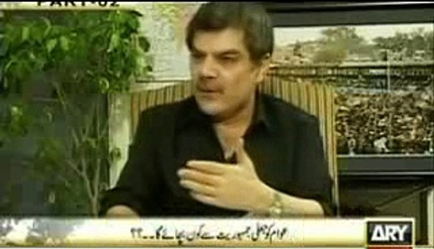 Mubashir Luqman -#- Me Pakistani jamhuriyat pe lanat bhejta hun - khara sach