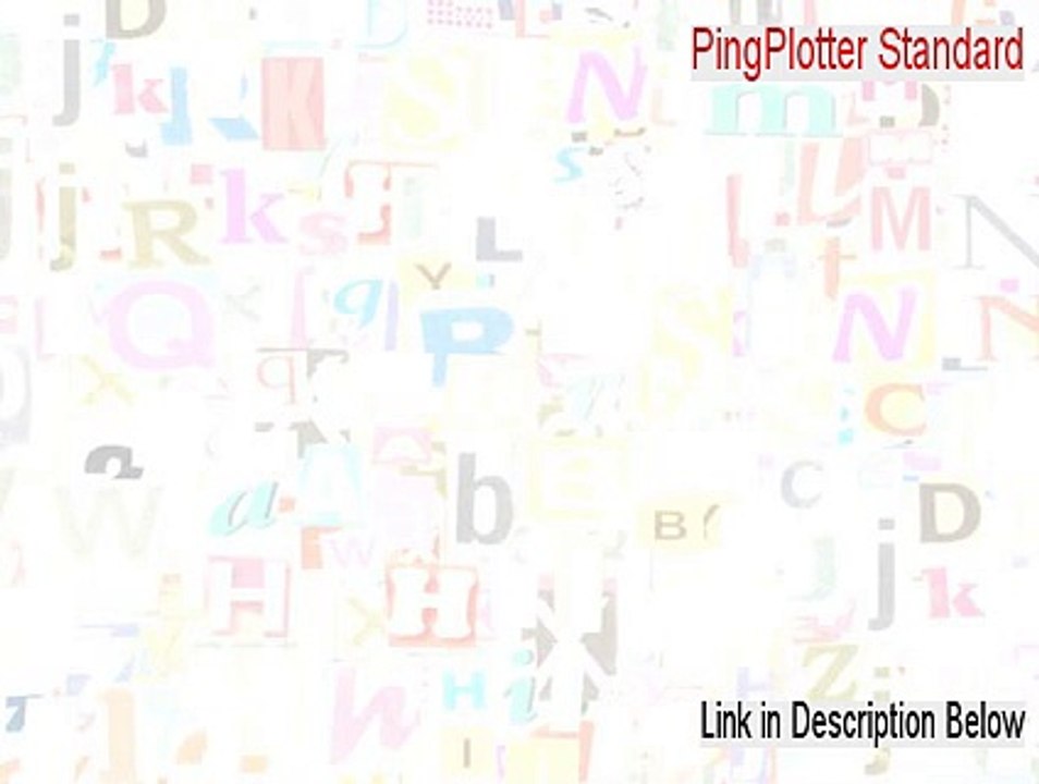 PingPlotter Standard Serial - Download Now 2015