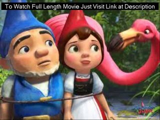 Gnomeo and Juliet FULL MOVIE HD 1080p