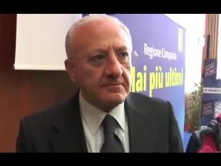 Salerno - Incompatibilità, De Luca decade da sindaco (03.02.15)