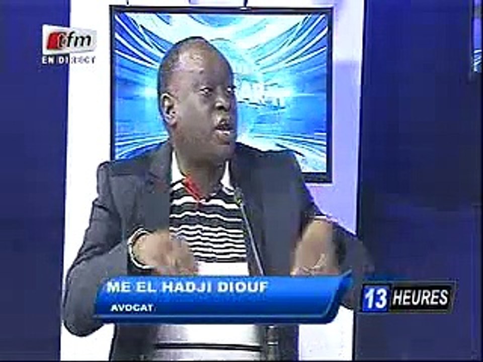 Affaire Karim Wade Me Elhadj Diouf s'xprime les avocats de Karim n'ont pas boycotté le proc-s ils ont été chassé de la cour