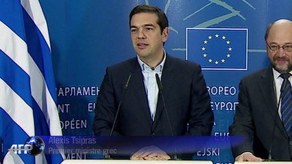 UE: Tsipras se dit "optimiste" pour trouver "une solution viable"