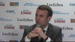 Emmanuel Macron revient sur son projet de loi lors du Salon des Entrepreneurs