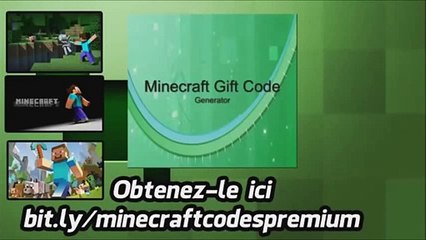 Comment avoir des Minecraft Compte Premium Créateur et codes minecraft gratuit Telecharger