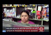 Villa El Salvador: Niña de 5 años halló una hoja de afeitar en un alfajor
