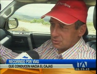 ¿Va a viajar en el feriado? Aquí le mostramos el estado de la vía hacia El Cajas