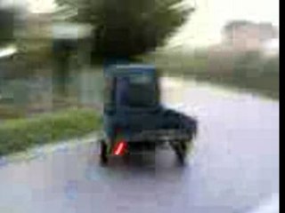 Ape drift Arzignano.. spettacolo
