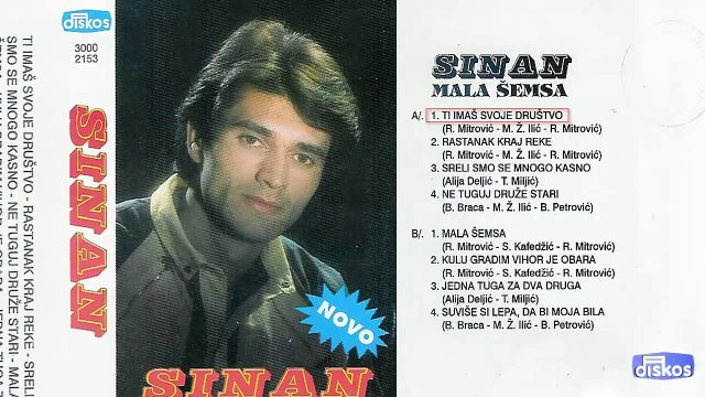 Sinan Sakic - Mala Semsa - (Audio 1978) - CEO ALBUM