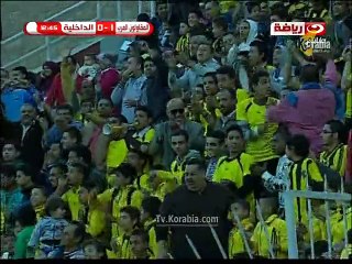 المقاولون يتقدم 2/1 علي الداخلية