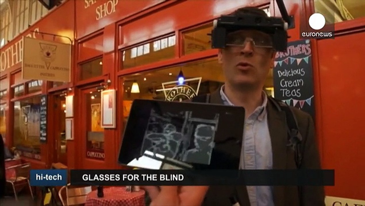 Datenbrille für sehbehinderte Menschen