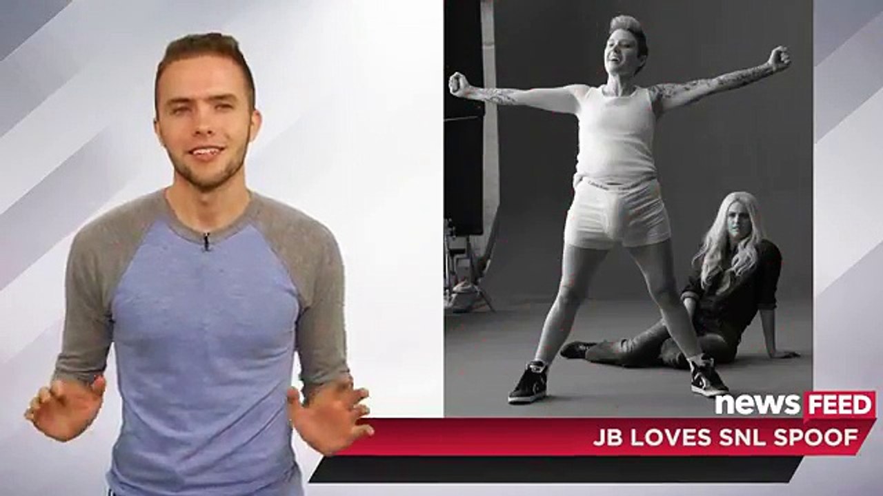 Justin Bieber Responds to Hilarious SNL Calvin Klein Kate McKinnon Parody