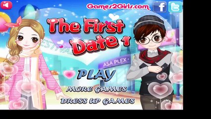 첫 데이트 드레스 게임은 아이들을위한 게임을 위로 옷을 입으십시오