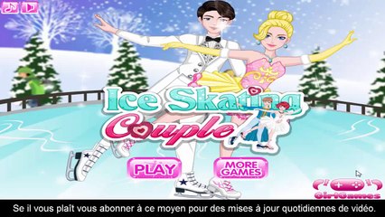 Couple de patinage sur glace Dress Up jeu_ habiller les jeux pour les enfants