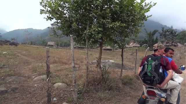 sierra nevada colombie arrivee au pueblo koguy