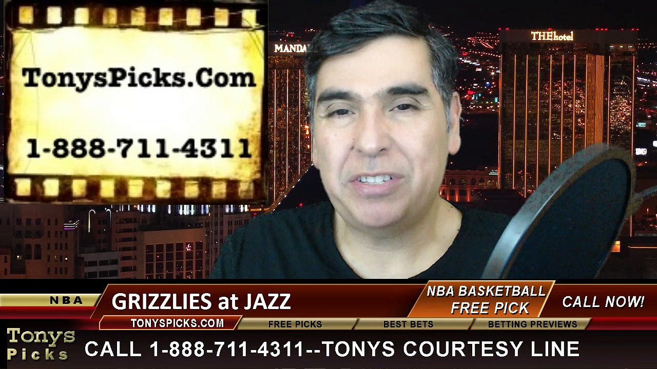 Utah Jazz vs. Memphis Grizzlies Free Pick Prediction NBA Pro Basketball Odds Preview 2-4-2015