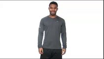 Nike Miler L/S UV Shirt  Anthracite/Anthracite/Reflective Silver - Trendzmania.com Free Shipping BOTH Ways