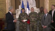 Nice : les trois militaires agressés décorés