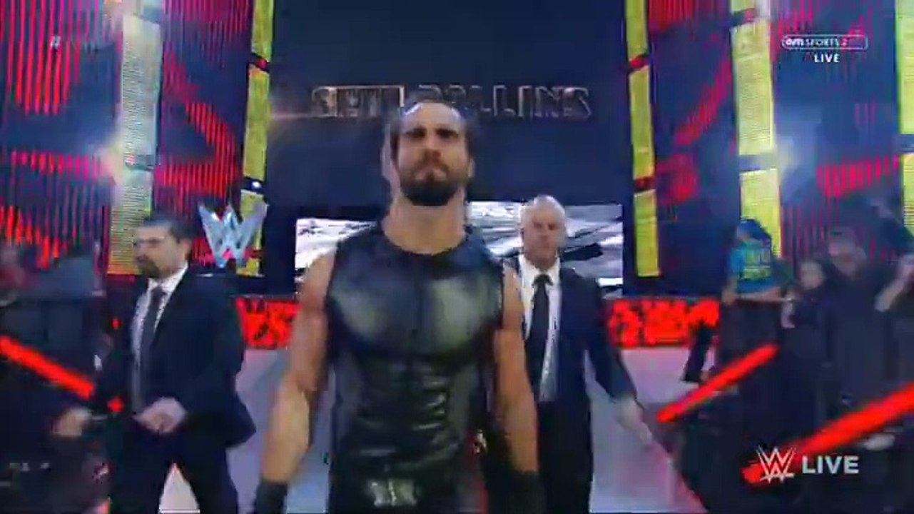 2015.02.02- Seth Rollins vs. Daniel Bryan- RAW