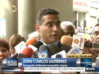 Difieren audiencia de Leopoldo López