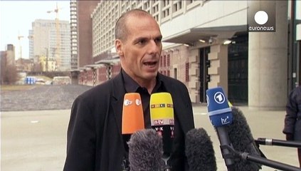 Griechischer Finanzminister trifft sich mit EZB-Chef Draghi