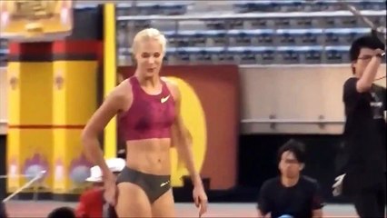 Darya Klishina Дарья Клишина 2014 7v Training in Tokyo May 29th