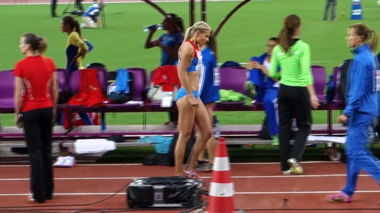 Darya Klishina Дарья Клишина 2014 11v European Championships Zurich - Qualification August 12th