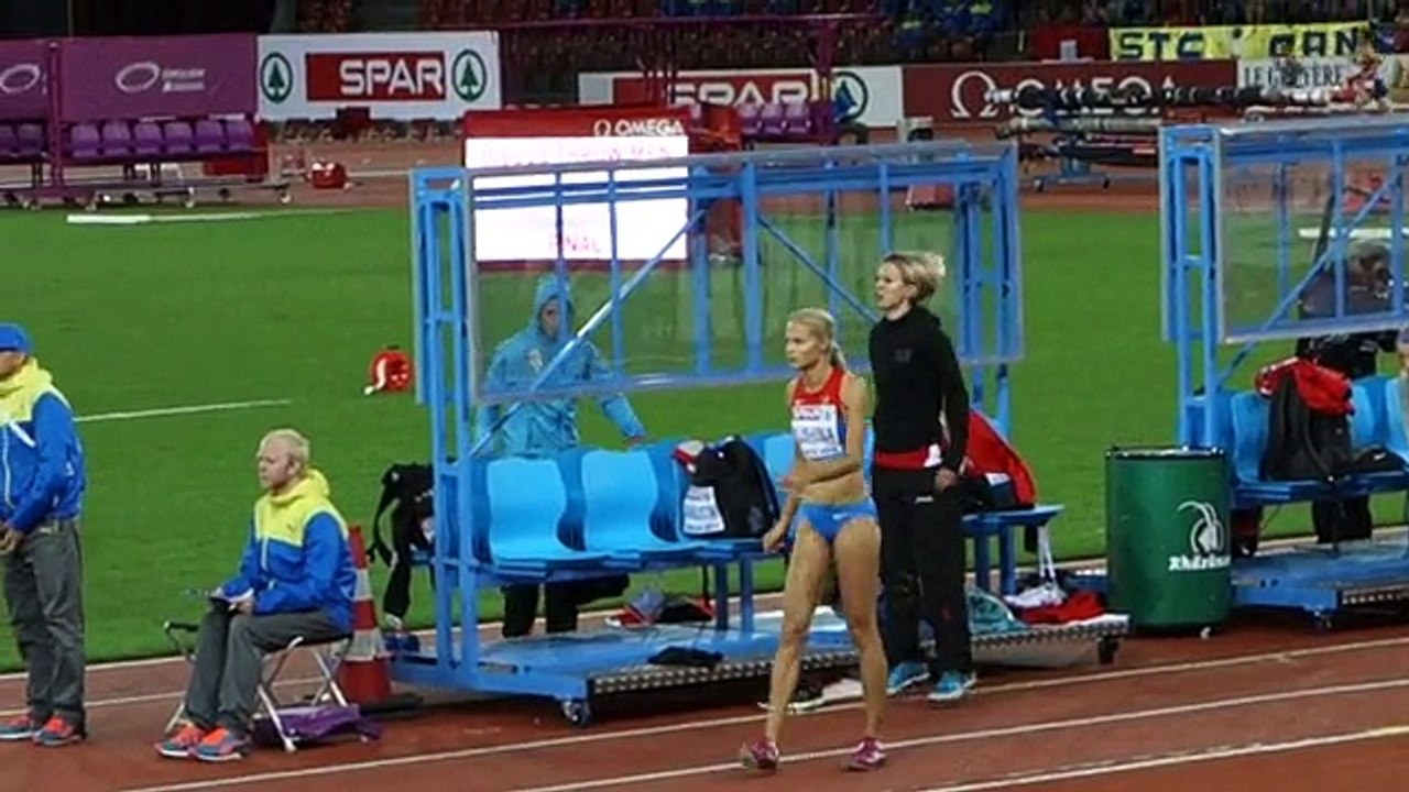 Darya Klishina Дарья Клишина 2014 11v European Championships Zurich Final August 13rd
