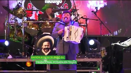 Ramón Ayala celebró su tradicional posada en Texas