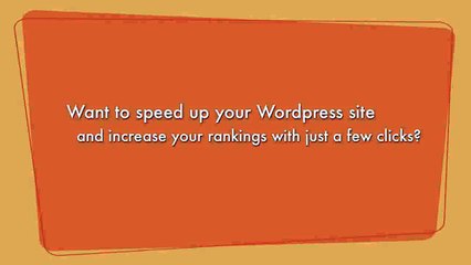 Wordpress Speed Up Fast