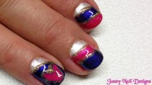 Sweet Heart Valentine's Nail Art! No Tools Needed!
