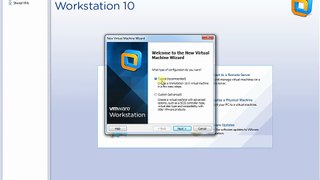 Create virtual machine on vmware workstation 10