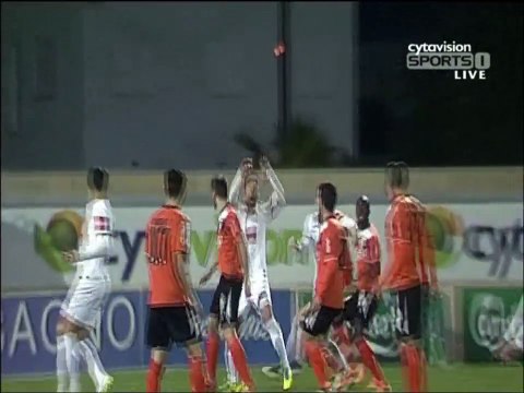 Αγία Νάπα - Ομόνοια Τα γκολ του Α' Ημιχρόνου