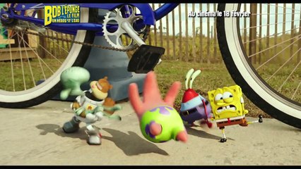 Bob L'Eponge : Un Héros sort de l'Eau (2014) - Extrait "A Bicyclette" [VF-HD]