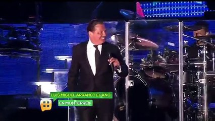 Luis Miguel con nueva figura en concierto de fin de año