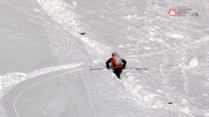 Julien Lopez a déclenché une avalanche lors du Freeride World Tour à Kappl