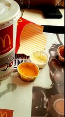 McDonald’s: Cliente denunció que encontró sticker dentro de su hamburguesa