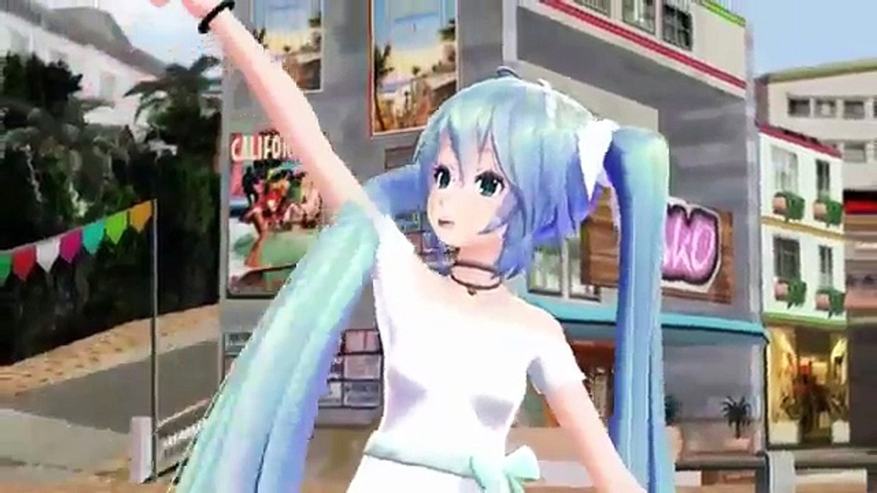 Hatsune miku - wavefile (mmd)