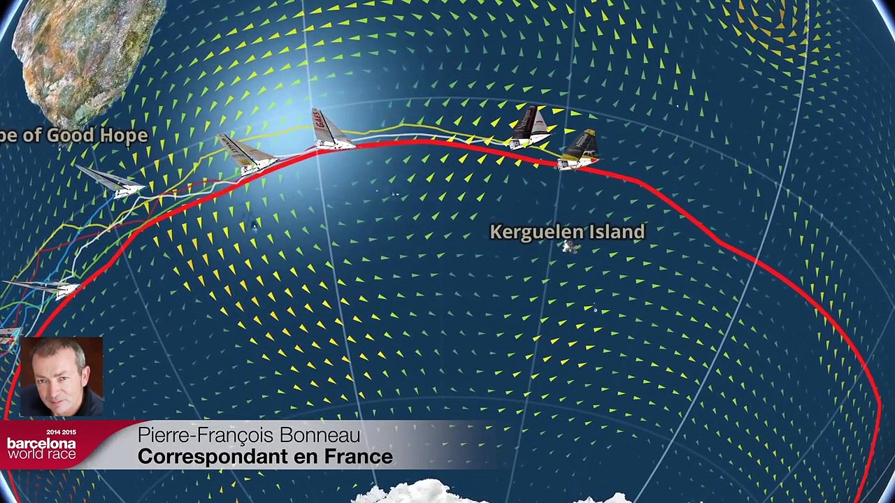 (Français) – le direct du jour 33 – Barcelona World Race